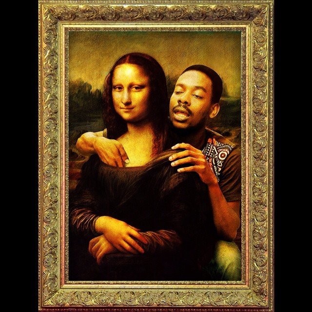 Adekunle Gold With The Mona Lisa